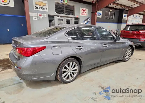 2015 Infiniti Q50 Base z USA, uszkodzony, nr VIN JN1BV7AR0FM412178